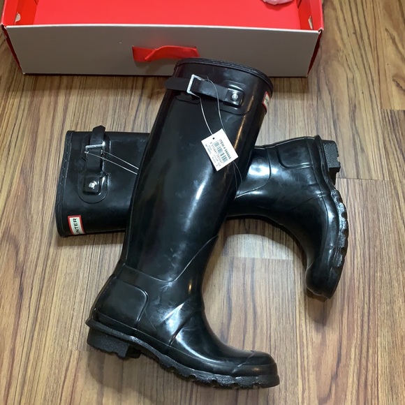 Hunter Orginal Tall Gloss Women Boots (6)